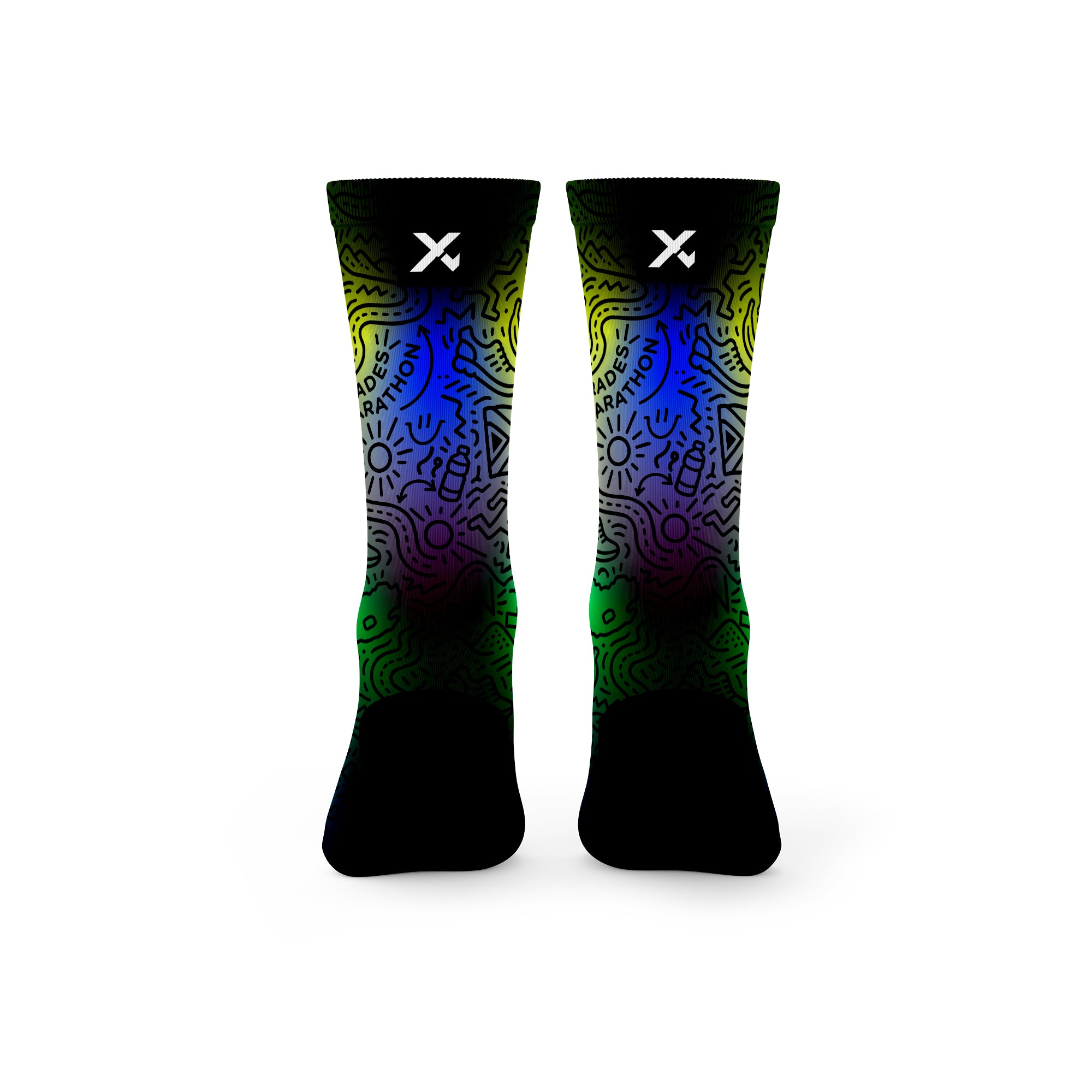 Comrades Marathon Sunrise Crew Socks