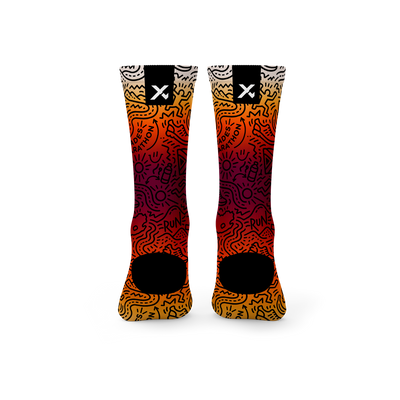 Comrades Marathon Sunset Crew Socks