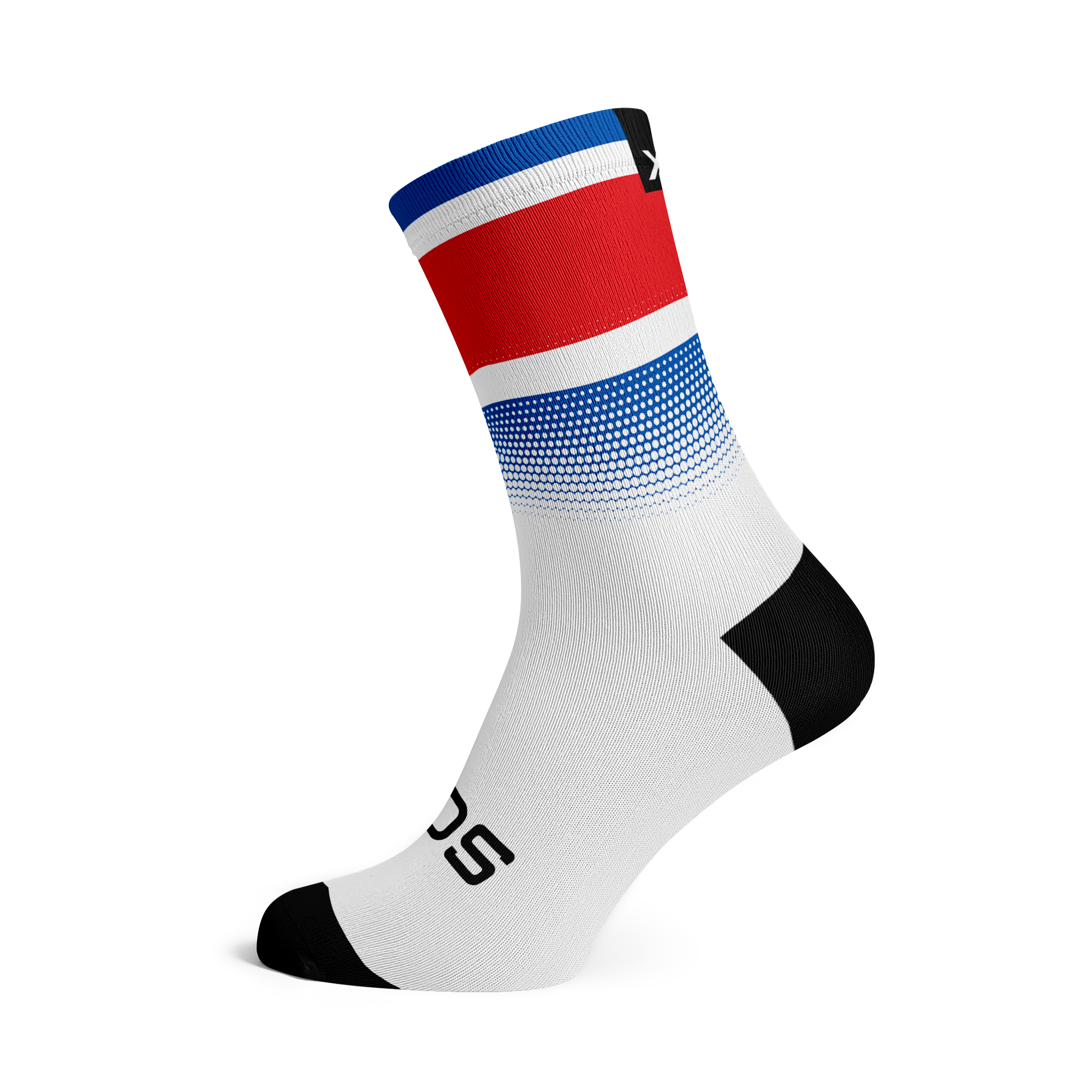 Costa Rica Flag Crew Socks