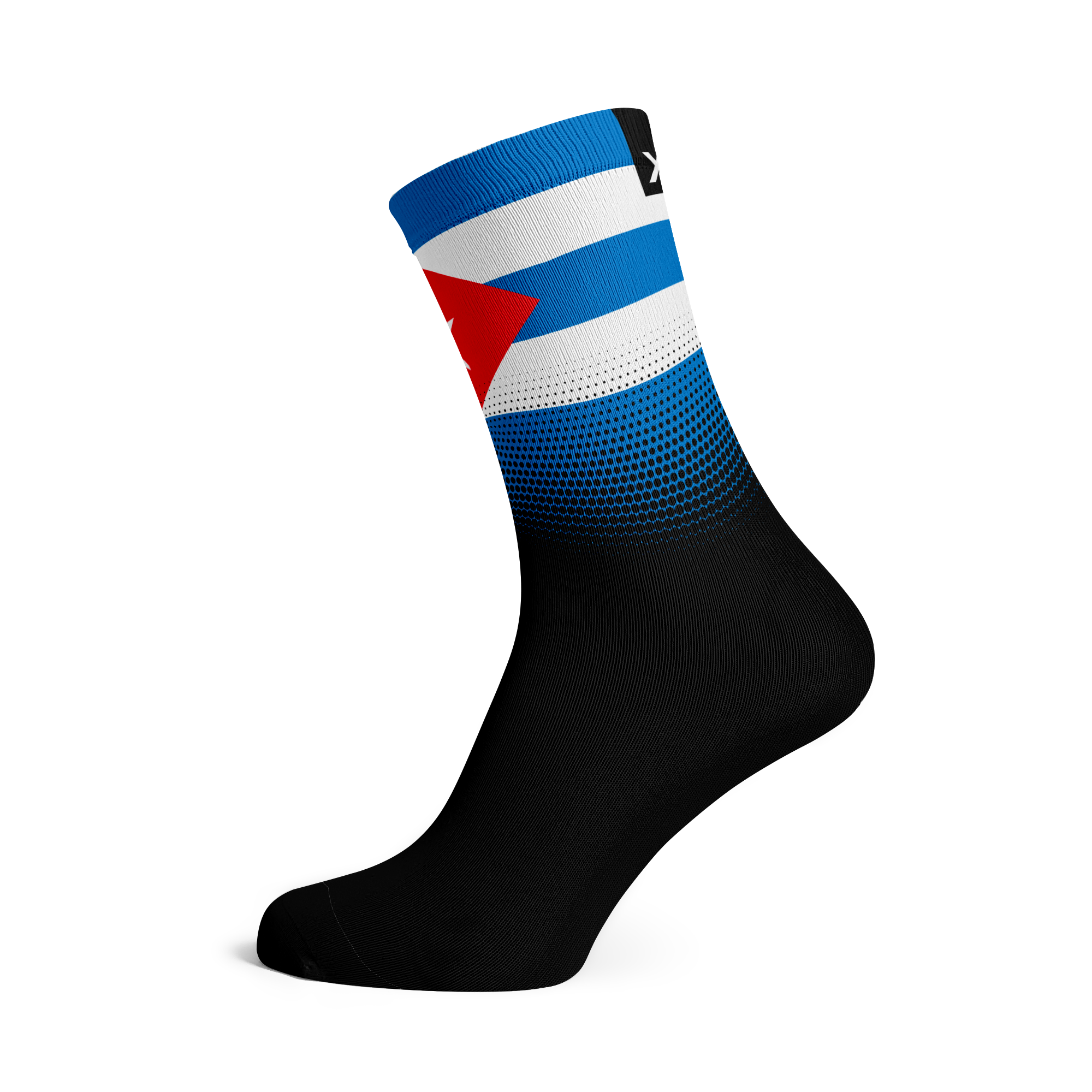 Cuba Flag Crew Socks