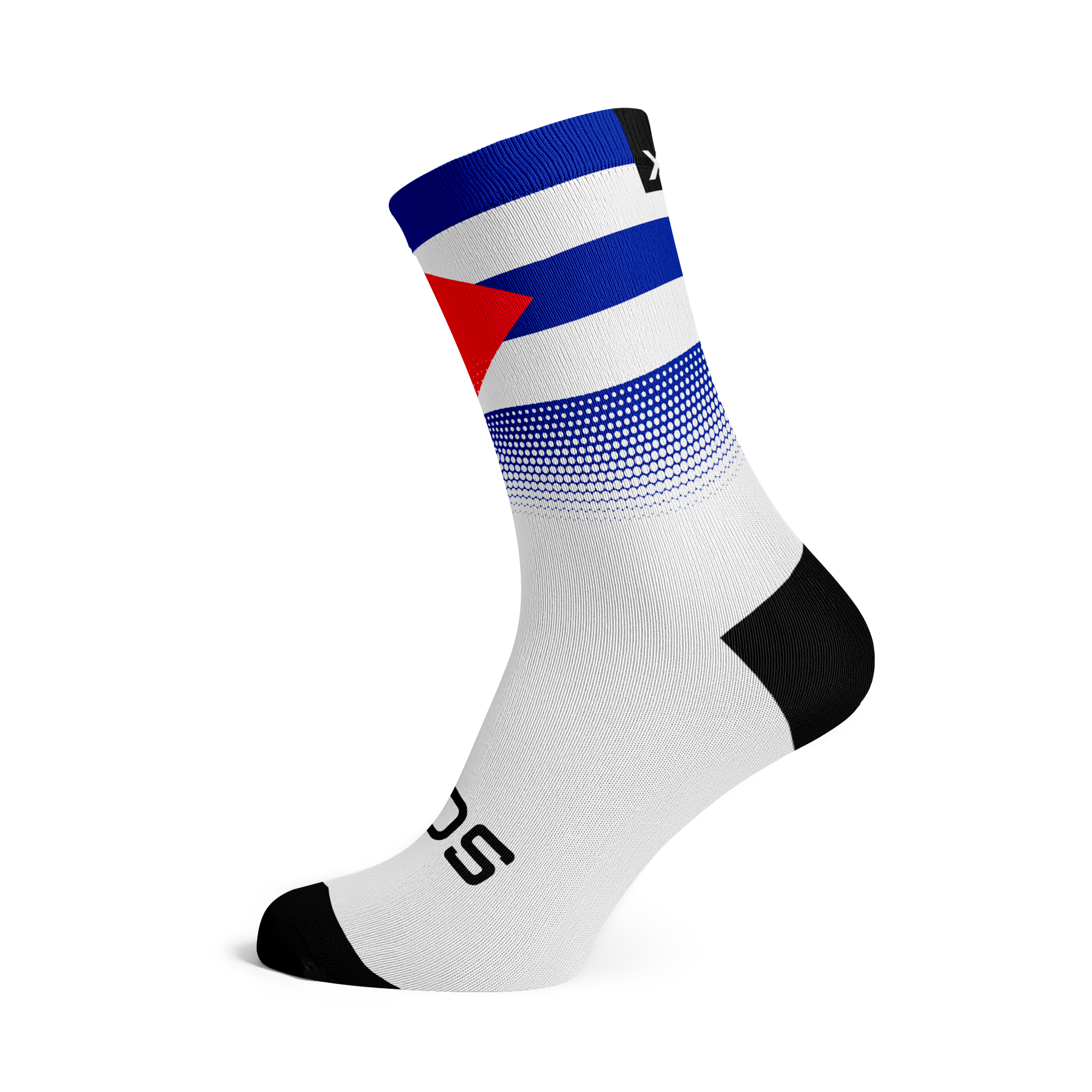 Cuba Flag Crew Socks