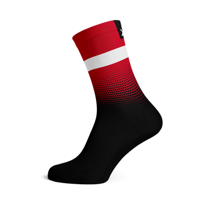 Denmark Flag Crew Socks