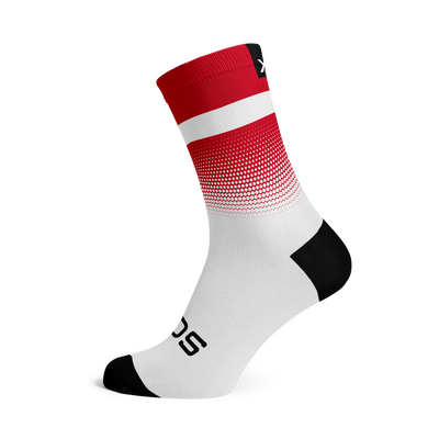 Denmark Flag Crew Socks