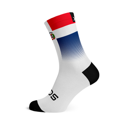 Dominican Republic Flag Crew Socks