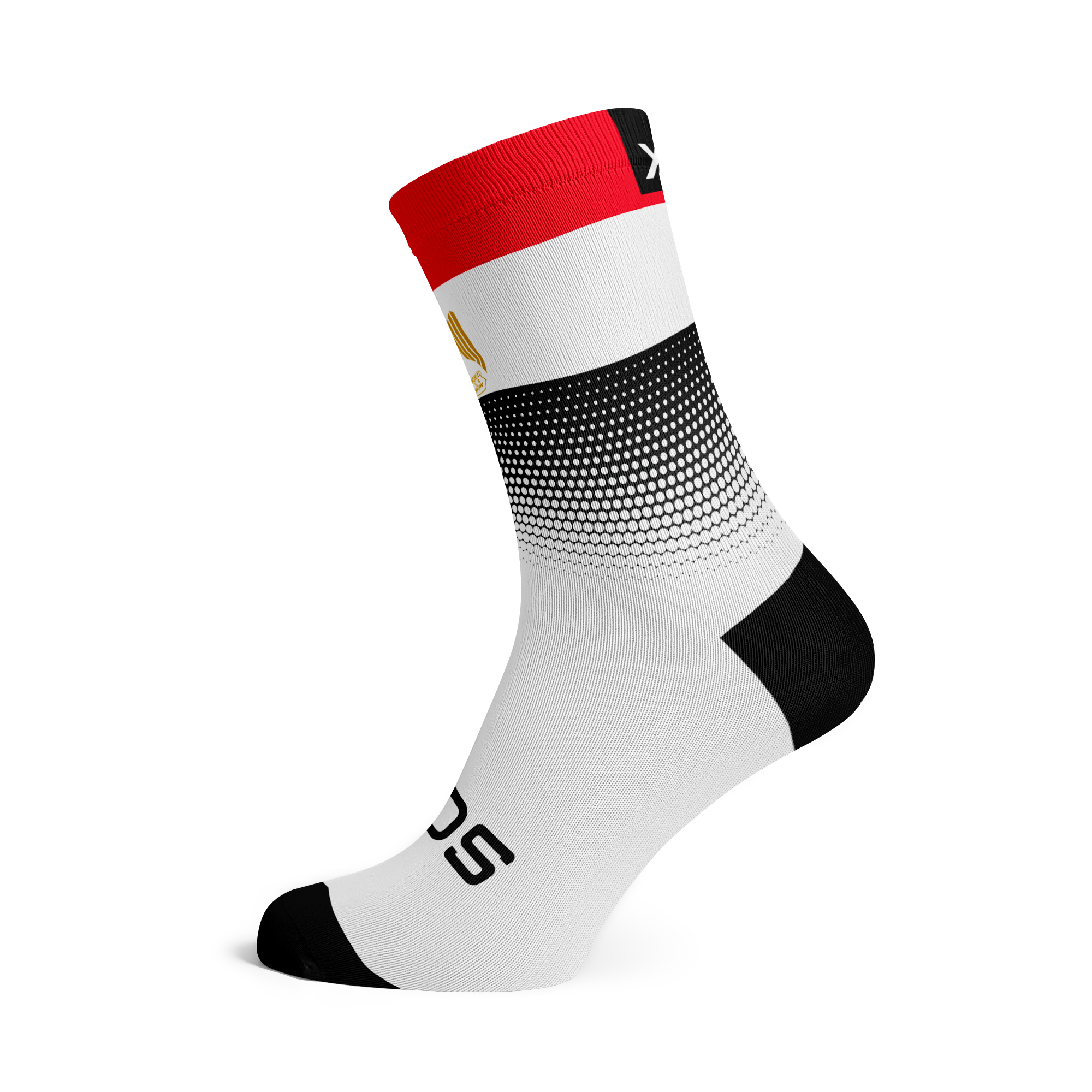 Egypt Flag Crew Socks