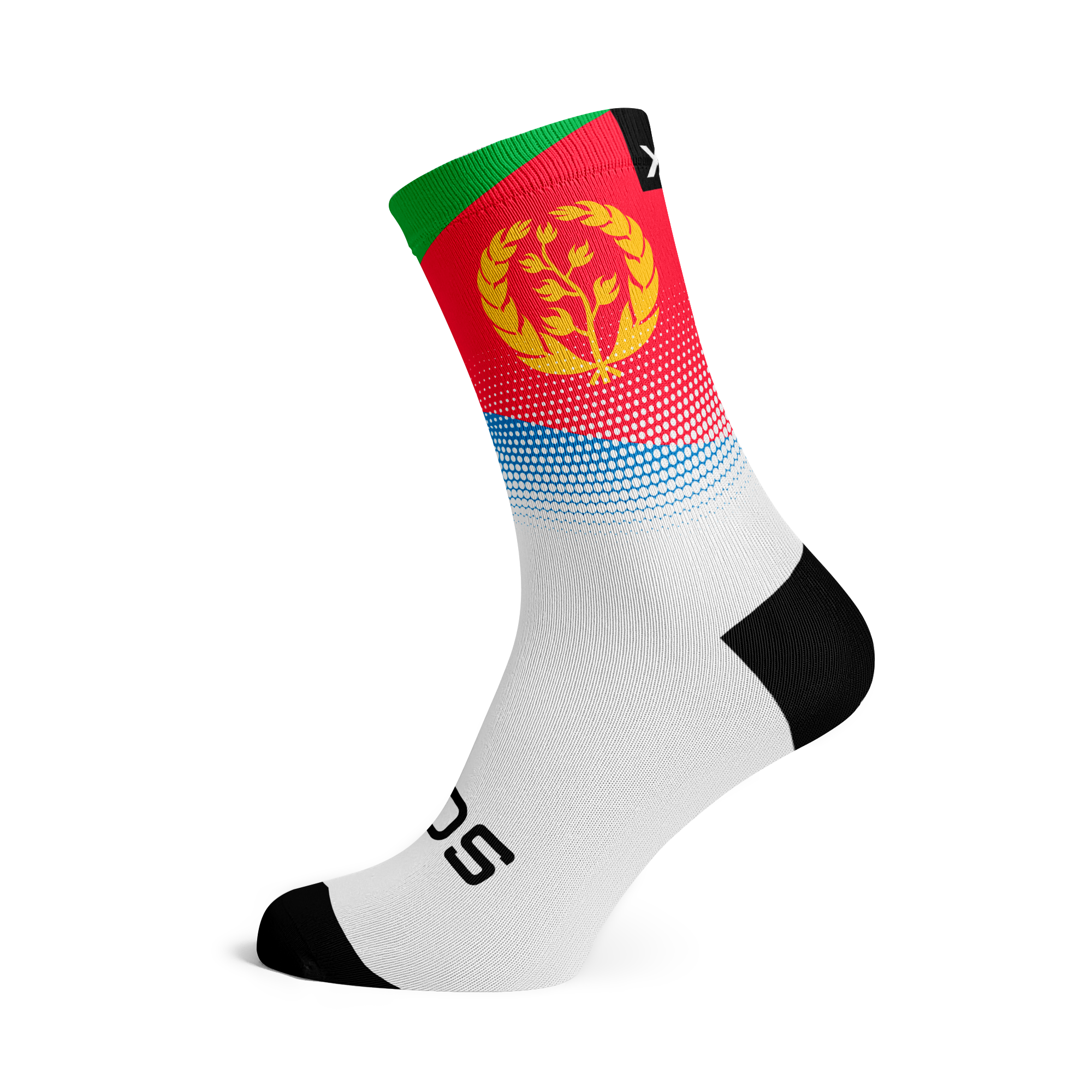 Eritrea Flag Crew Socks