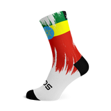 Ethiopia Splash Flag Socks