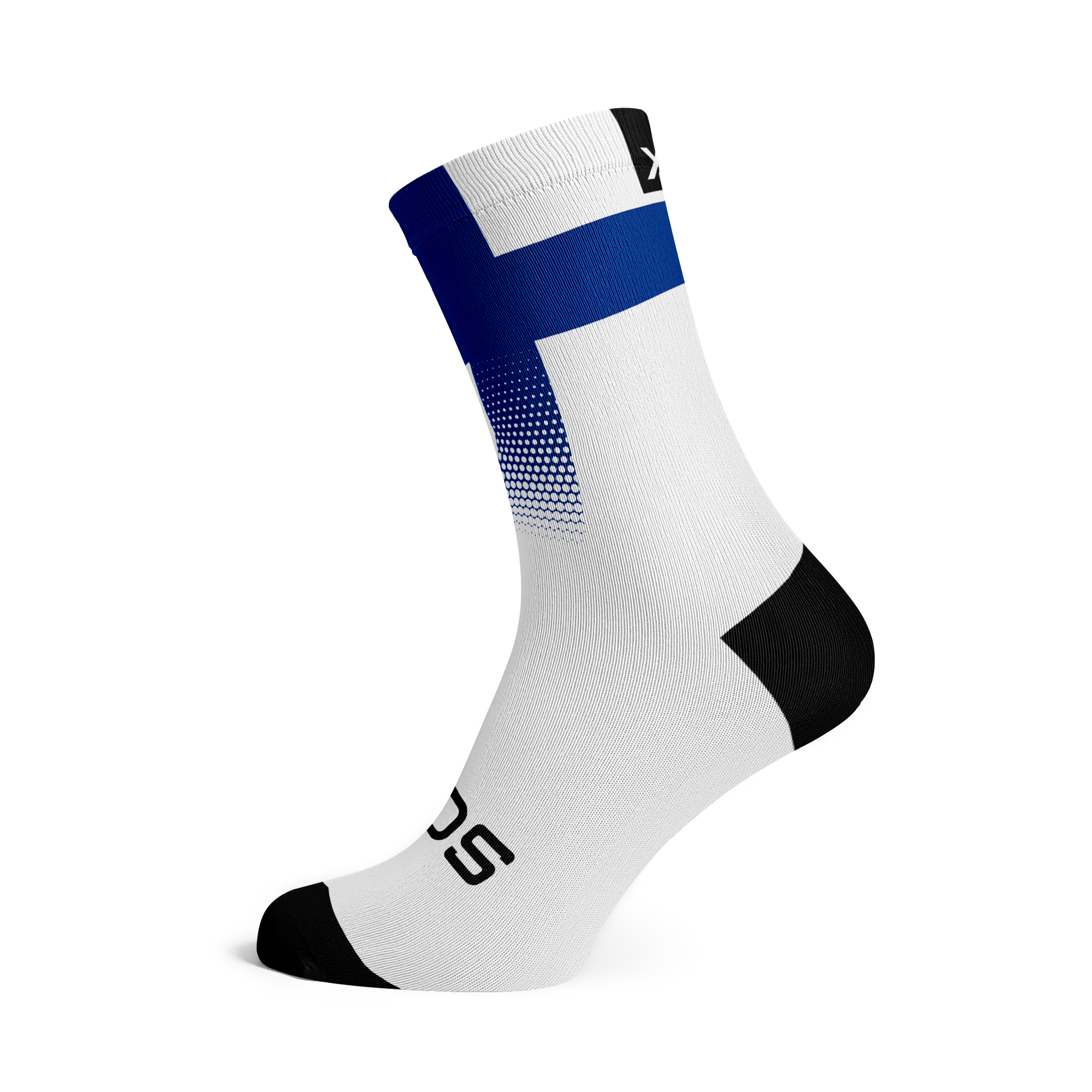 Finland Flag Crew Socks