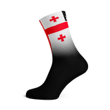Georgia Flag Socks