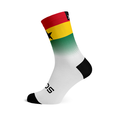 Ghana Flag Crew Socks