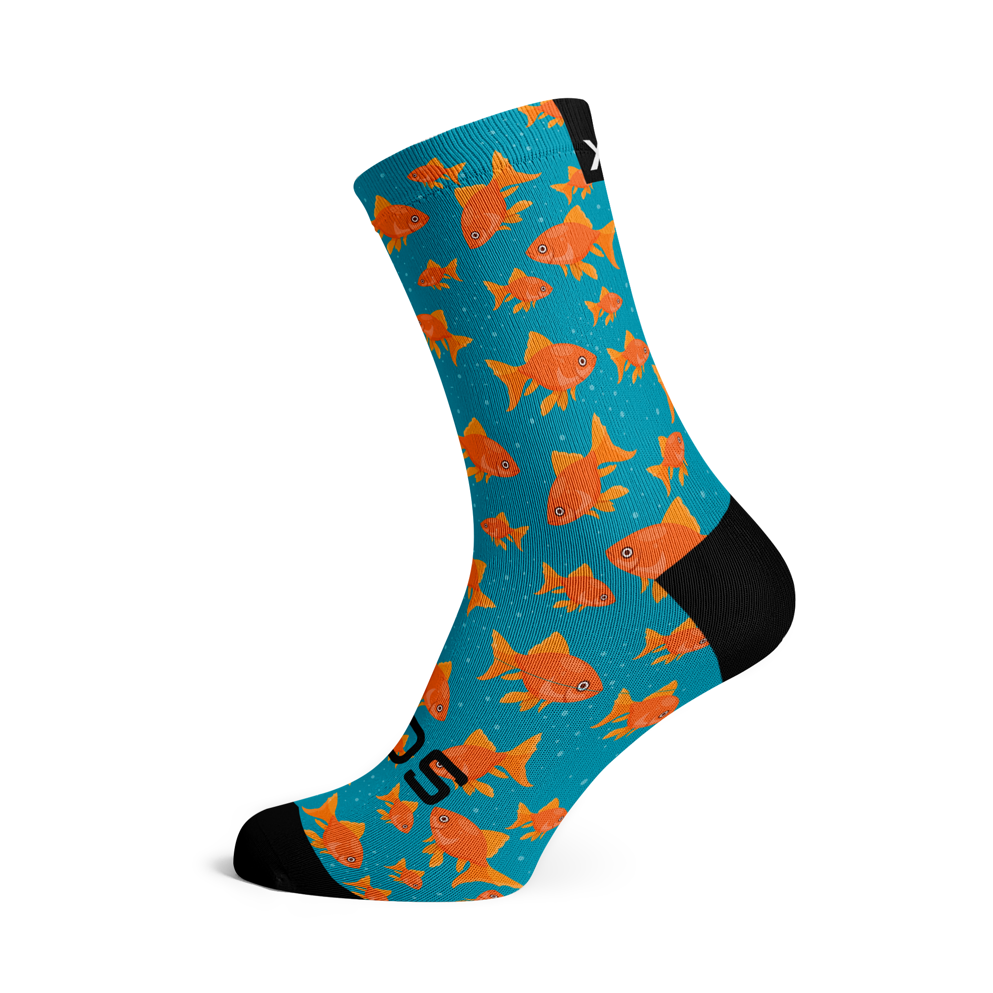 Goldfish Crew Socks