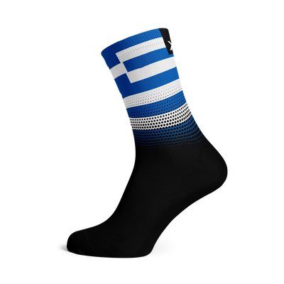Greece Flag Crew Socks