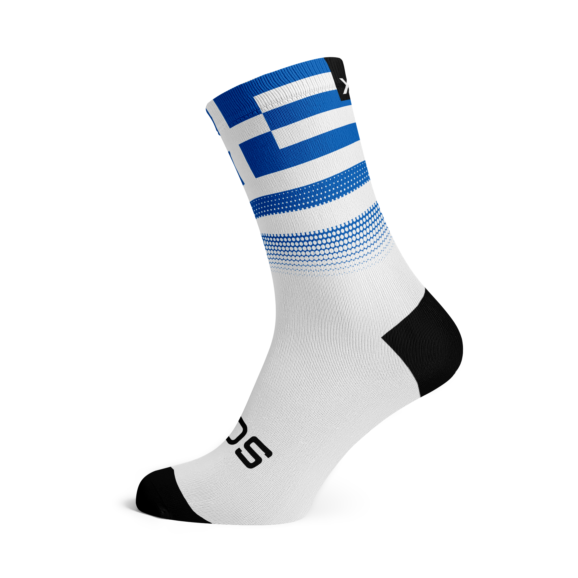 Greece Flag Crew Socks