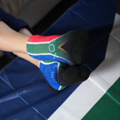 South Africa Flag Tab Combo Socks