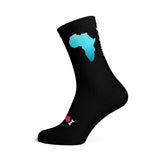 ILoveBoobies Blue Africa Socks