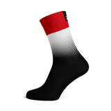 Indonesia Flag Socks
