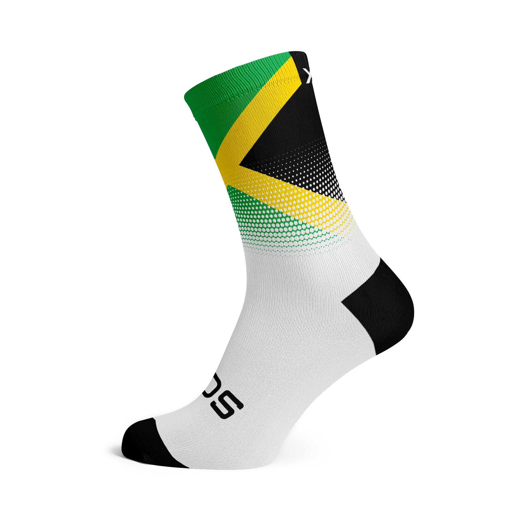 Jamaica Flag Crew Socks