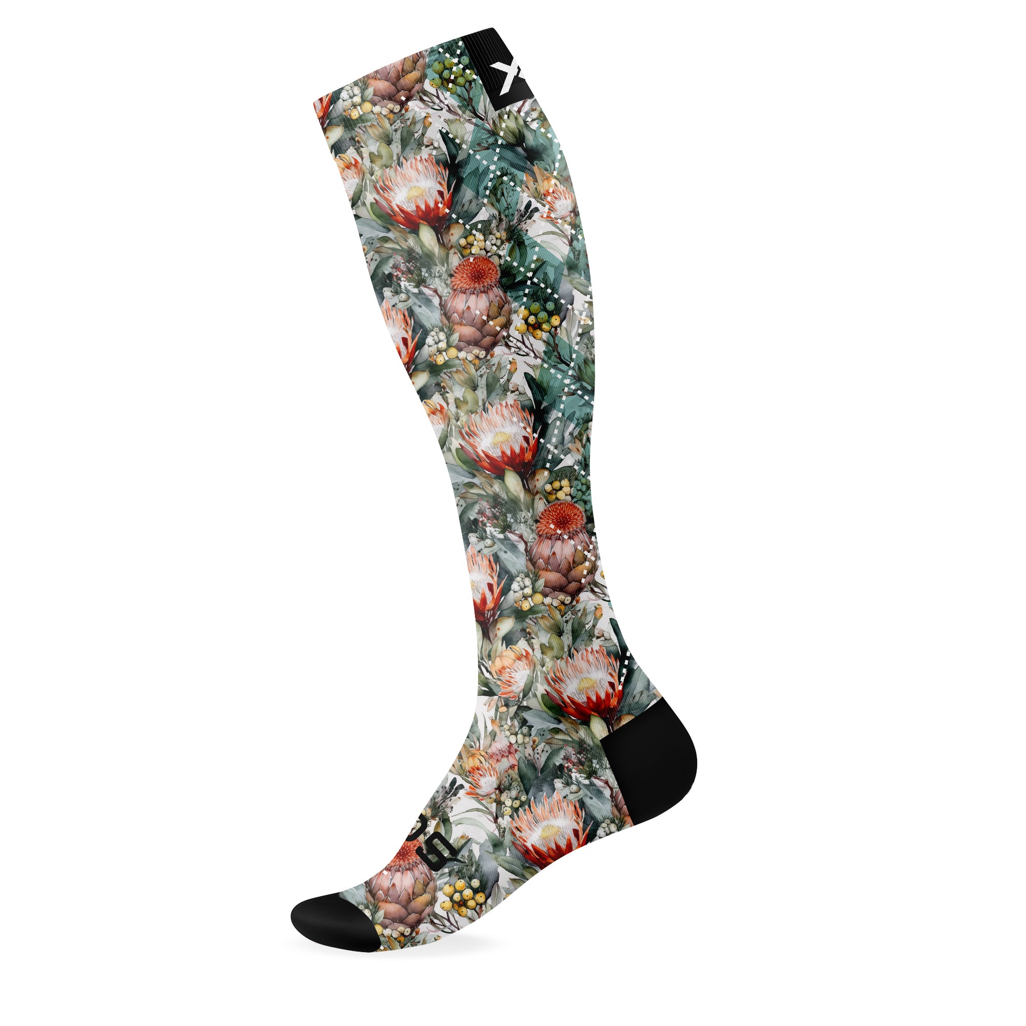 Protea Garden Equestrian Knee High Socks