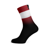 Latvia Flag Socks