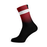 Latvia Flag Socks