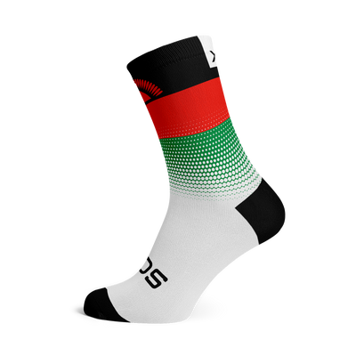 Malawi Flag Crew Socks