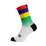 Mauritius Flag Socks