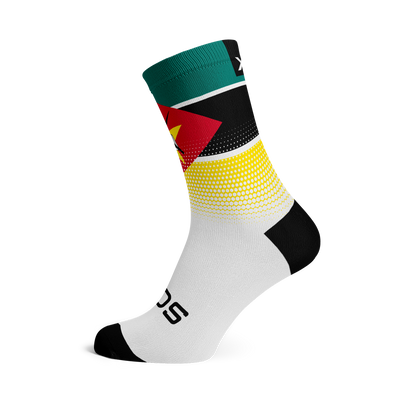 Mozambique Flag Crew Socks