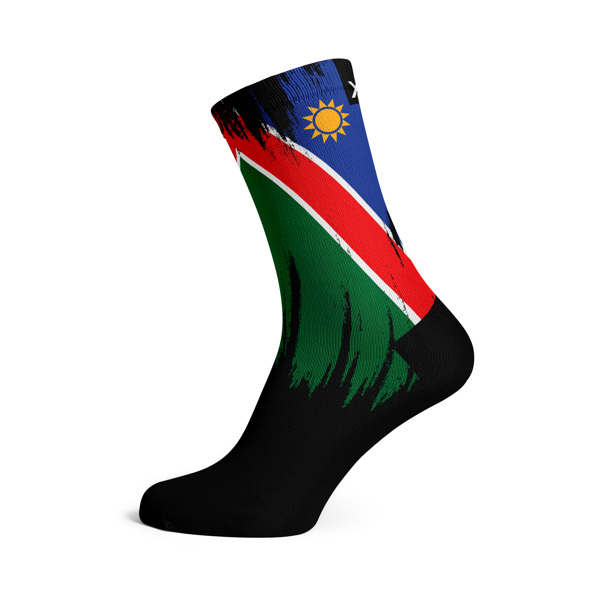 Namibia Splash Flag Crew Socks