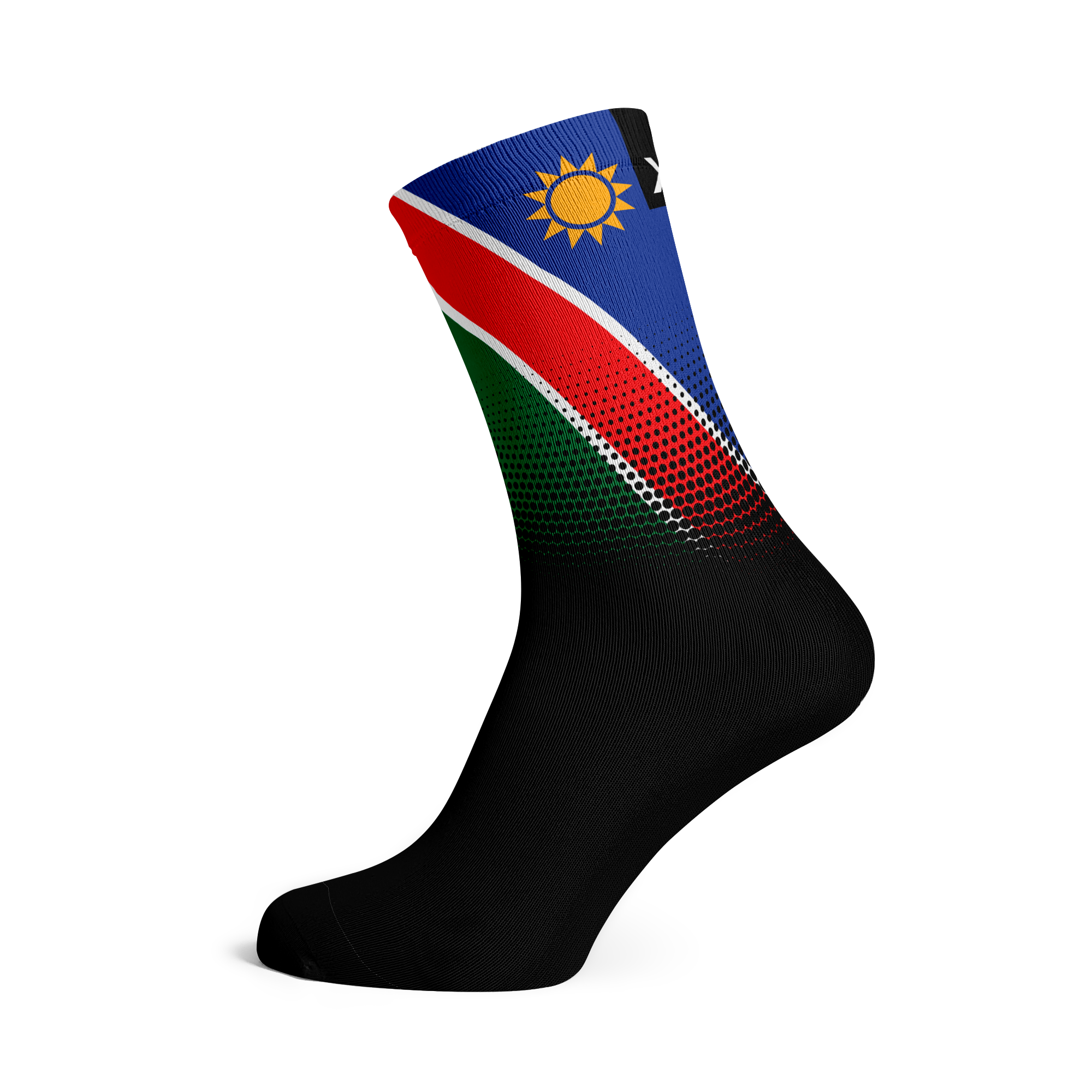 Namibia Flag Crew Socks