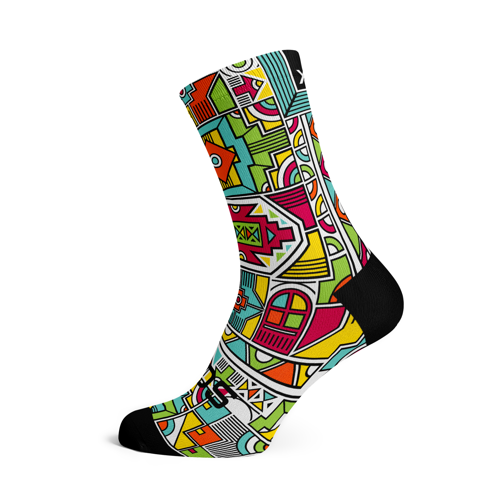 Ndebele 2.0 Heritage Crew Socks