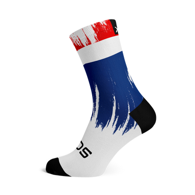 Netherlands Splash Flag Crew Socks