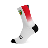 Peru Flag Socks