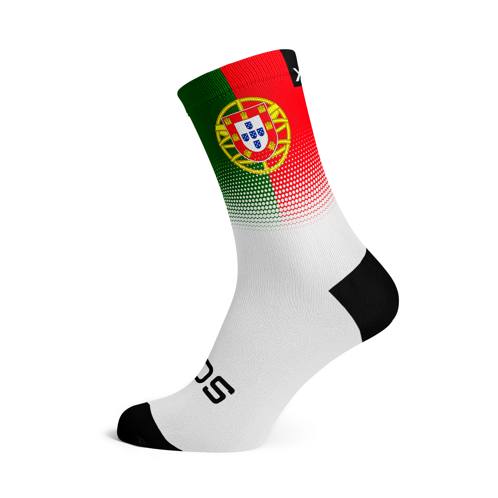 Portugal Flag Crew Socks