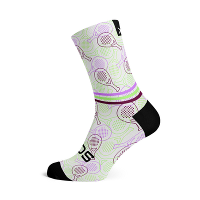 Purple Bat Padel Crew Socks
