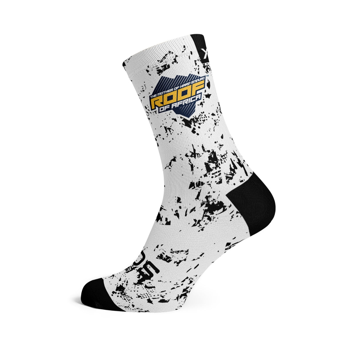 Roof of Africa White 2026 Crew Socks