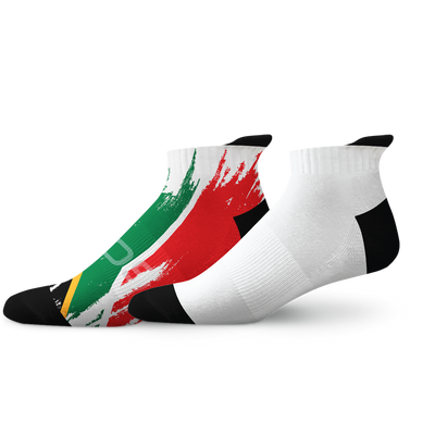 South Africa Splash Flag Tab Combo Socks