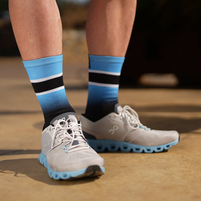 Botswana Flag Crew Socks