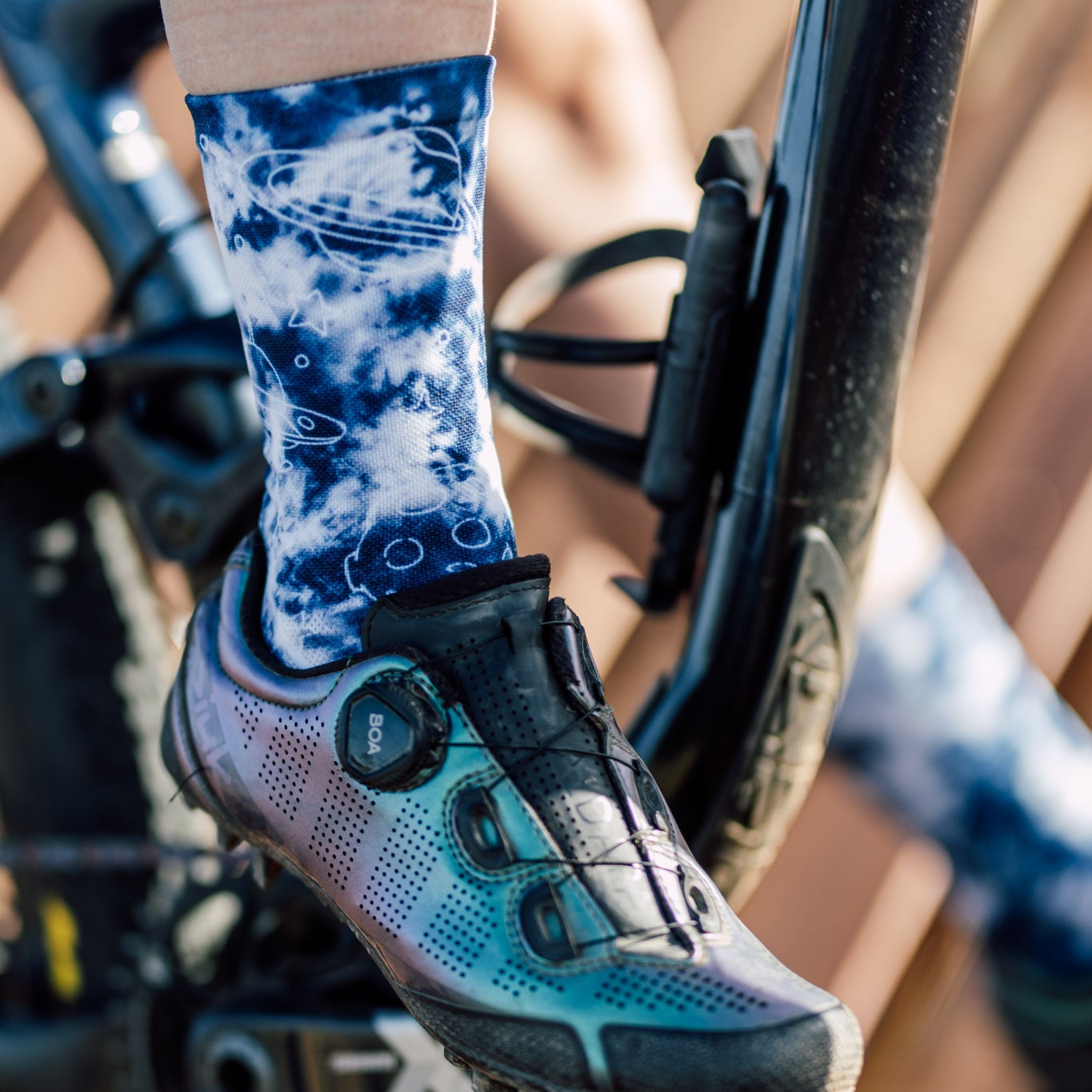 Galactic Casual Crew Socks