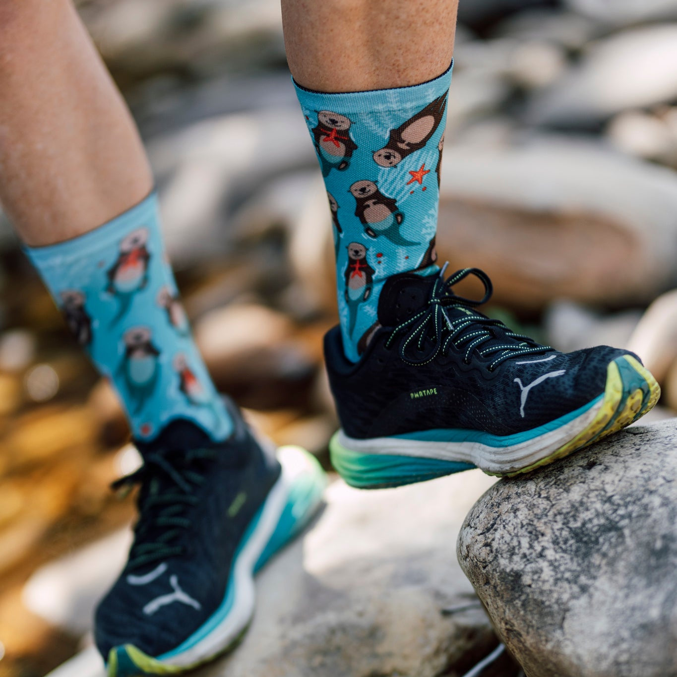 Otters Men's & Women's Running Crew Socks