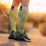 Slight Green Knee High Socks