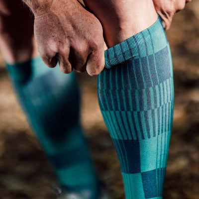 Slight Forest Knee High Socks