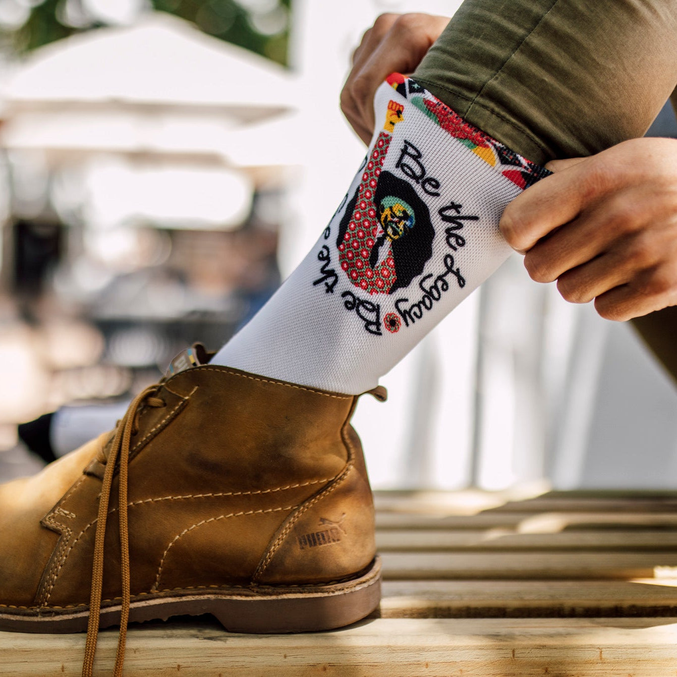 Nelson Mandela Foundation Duo Crew Socks