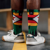 Zimbabwe Splash Socks