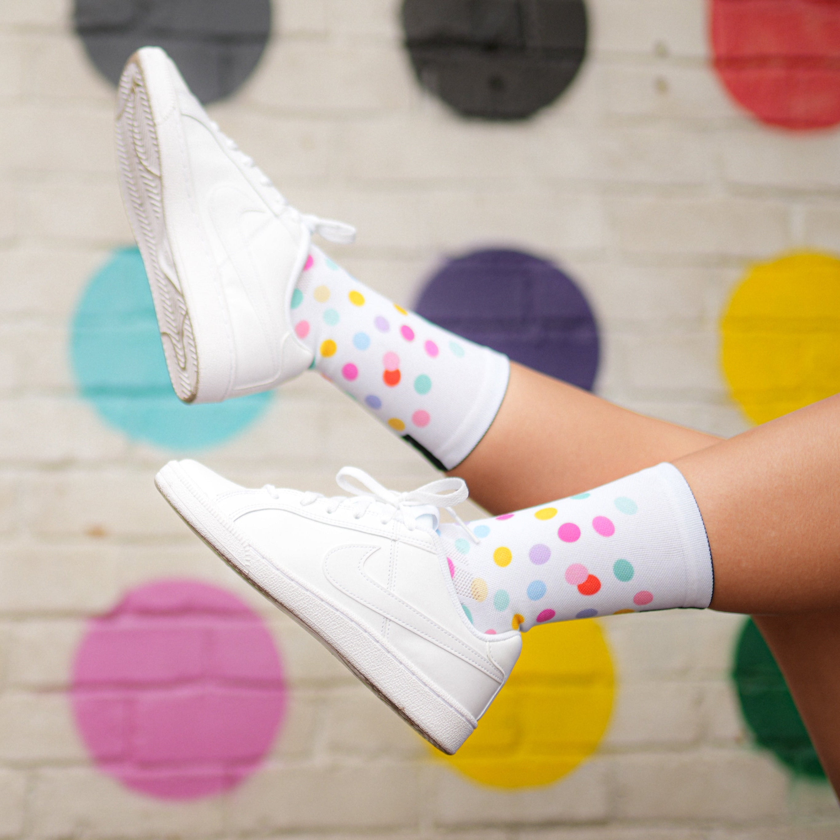 Africorn & Dots Kids Crew Socks Combo