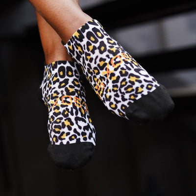Leopard Tab Combo Socks