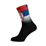 Serbia Flag Socks