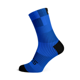 Slight Blue Minimalist Crew Socks