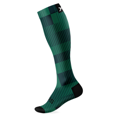 Slight Forest Knee High Socks