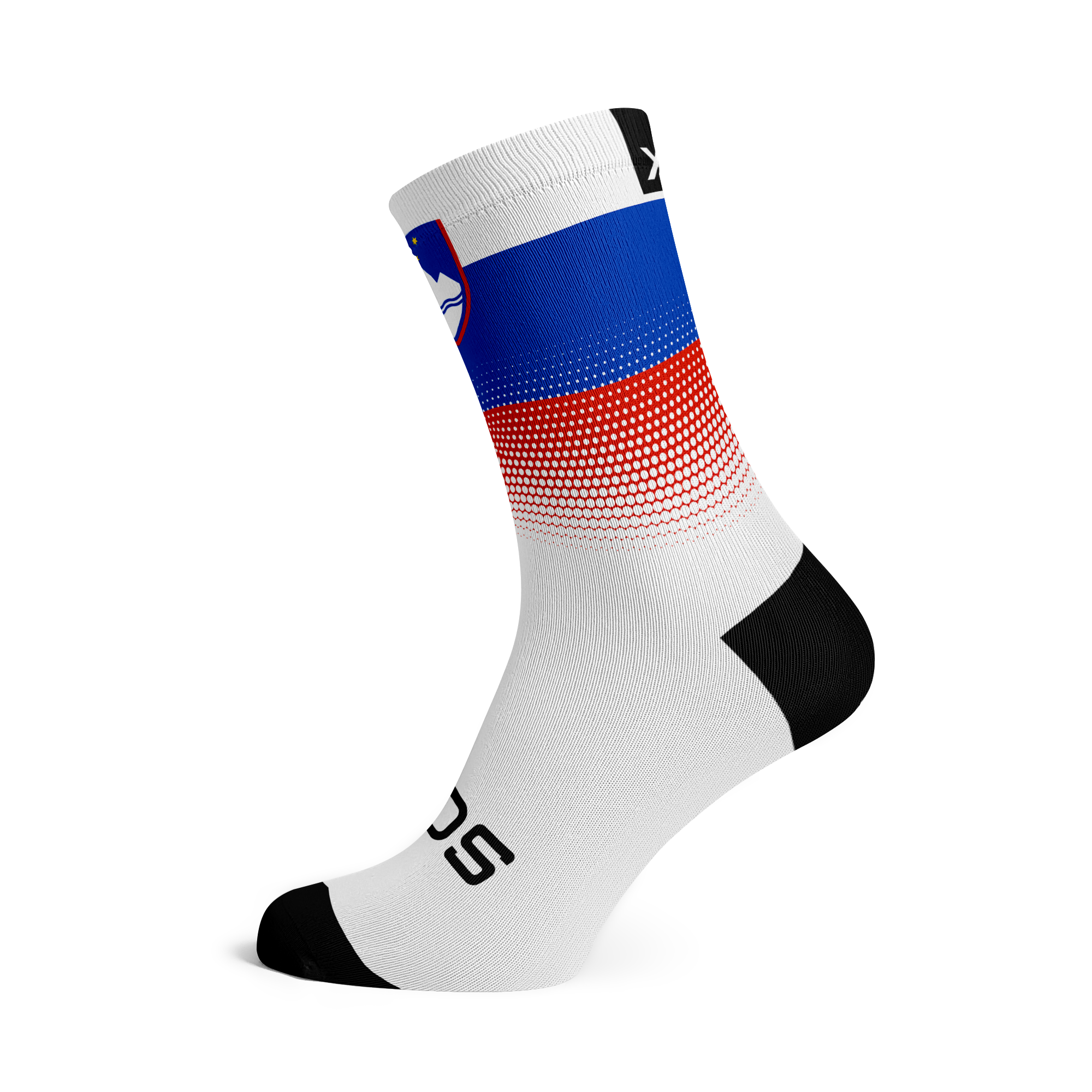 Slovenia Flag Crew Socks