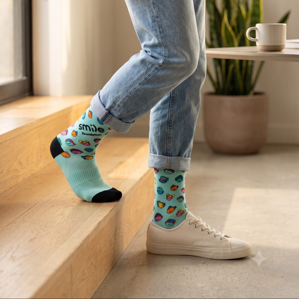 Socks For Smiles Limited Edition Crew Socks